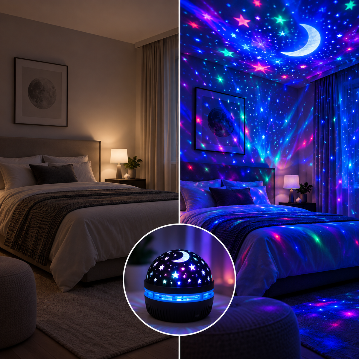Starry Sky Galaxy Projector