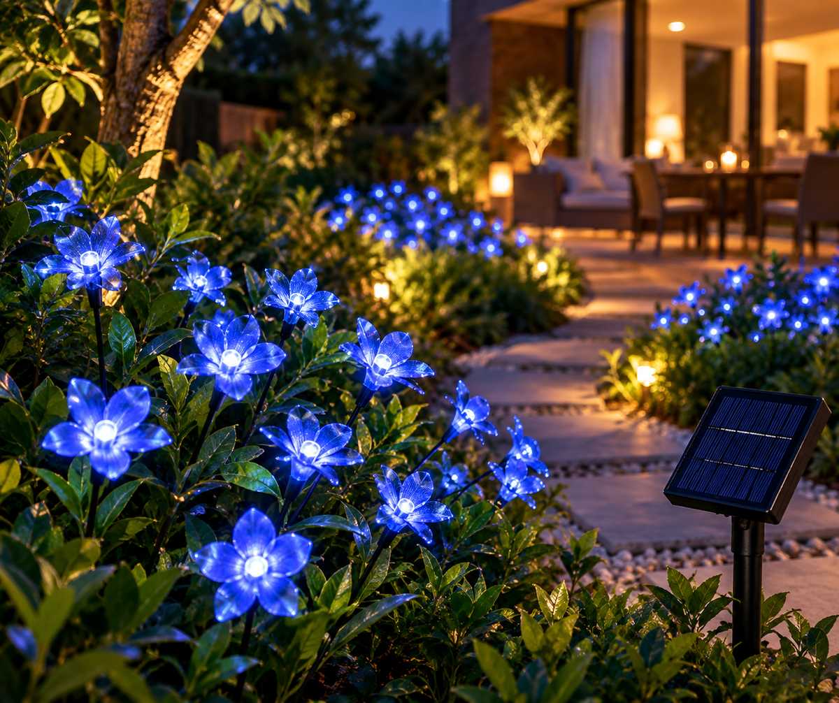 Solar Blossom™ Flower Garden Lights