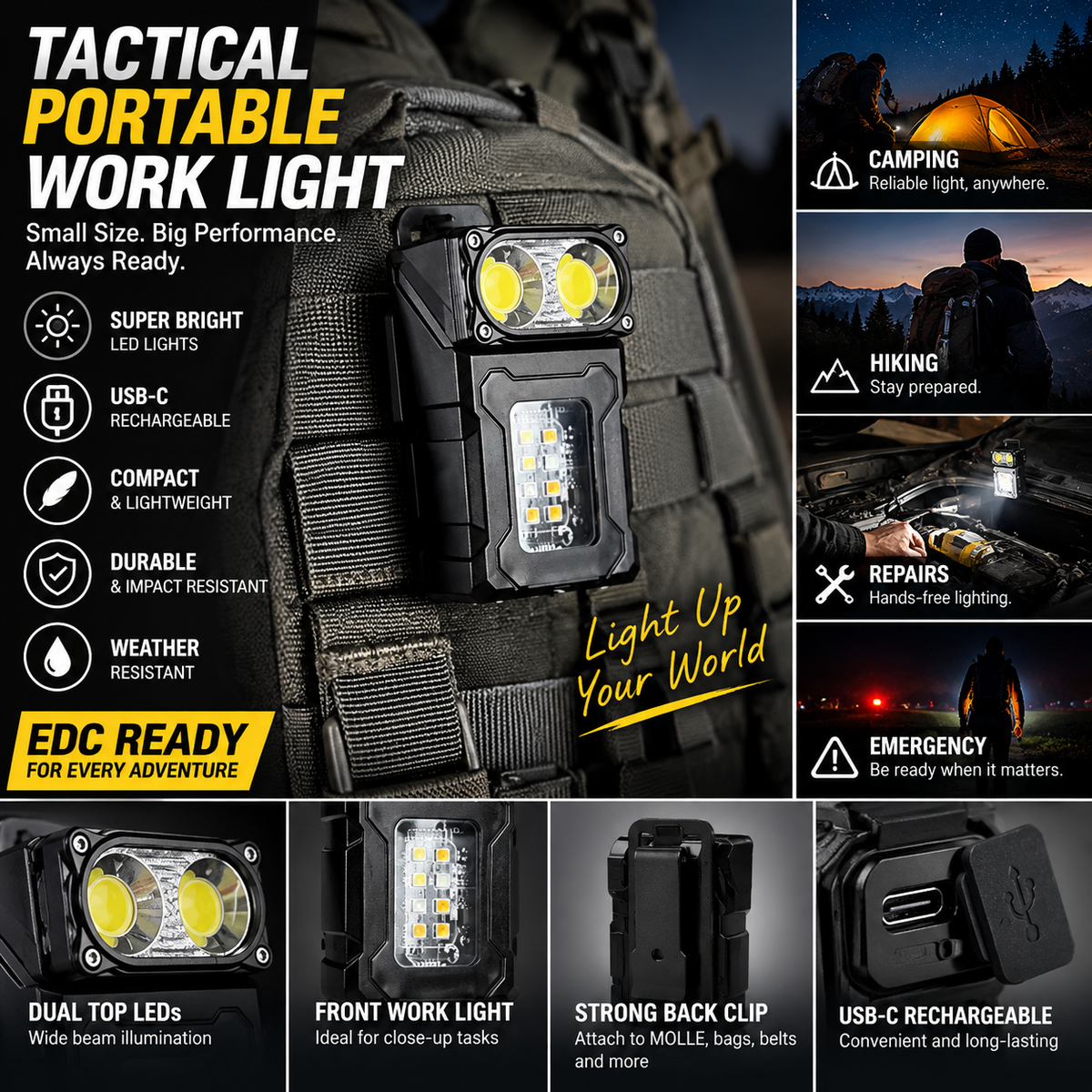 Mini Rechargeable Work Light