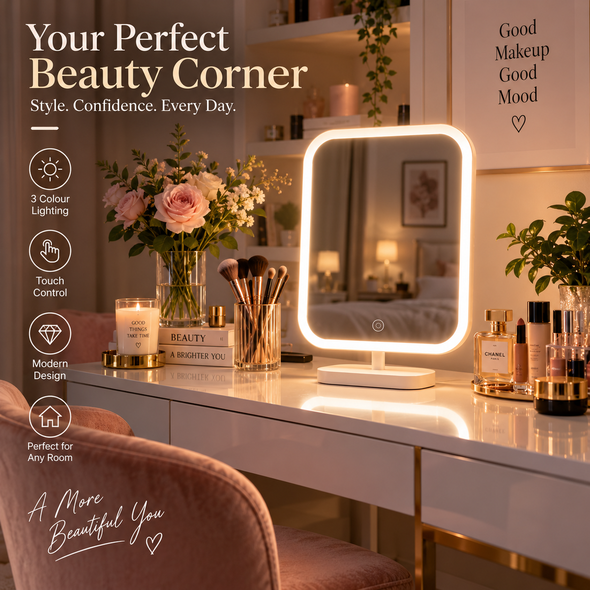 LED Makeup Mirror