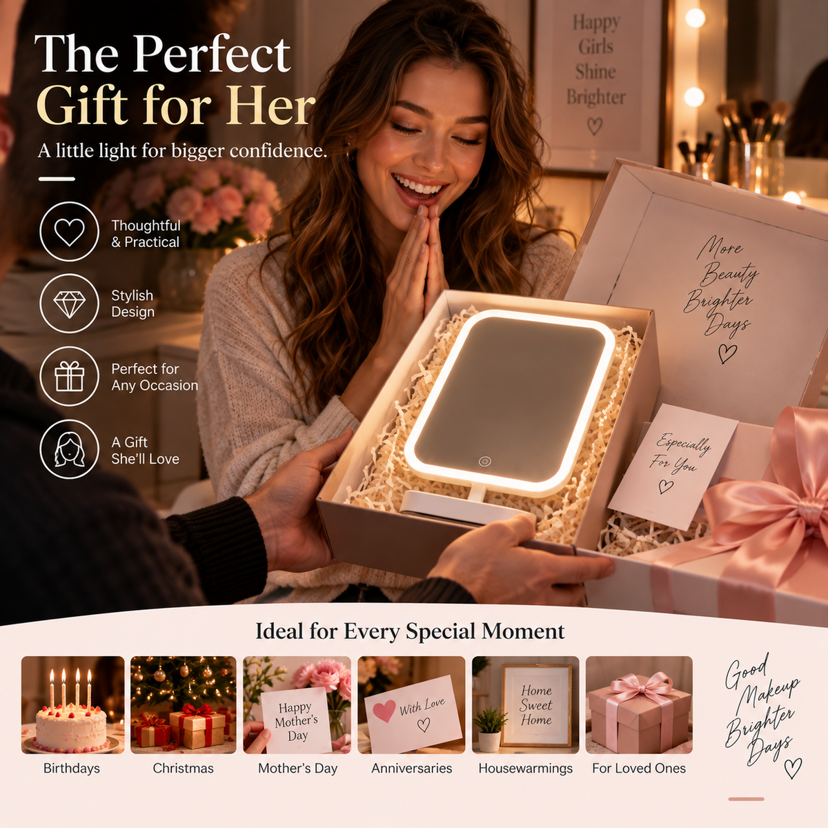LED Makeup Mirror