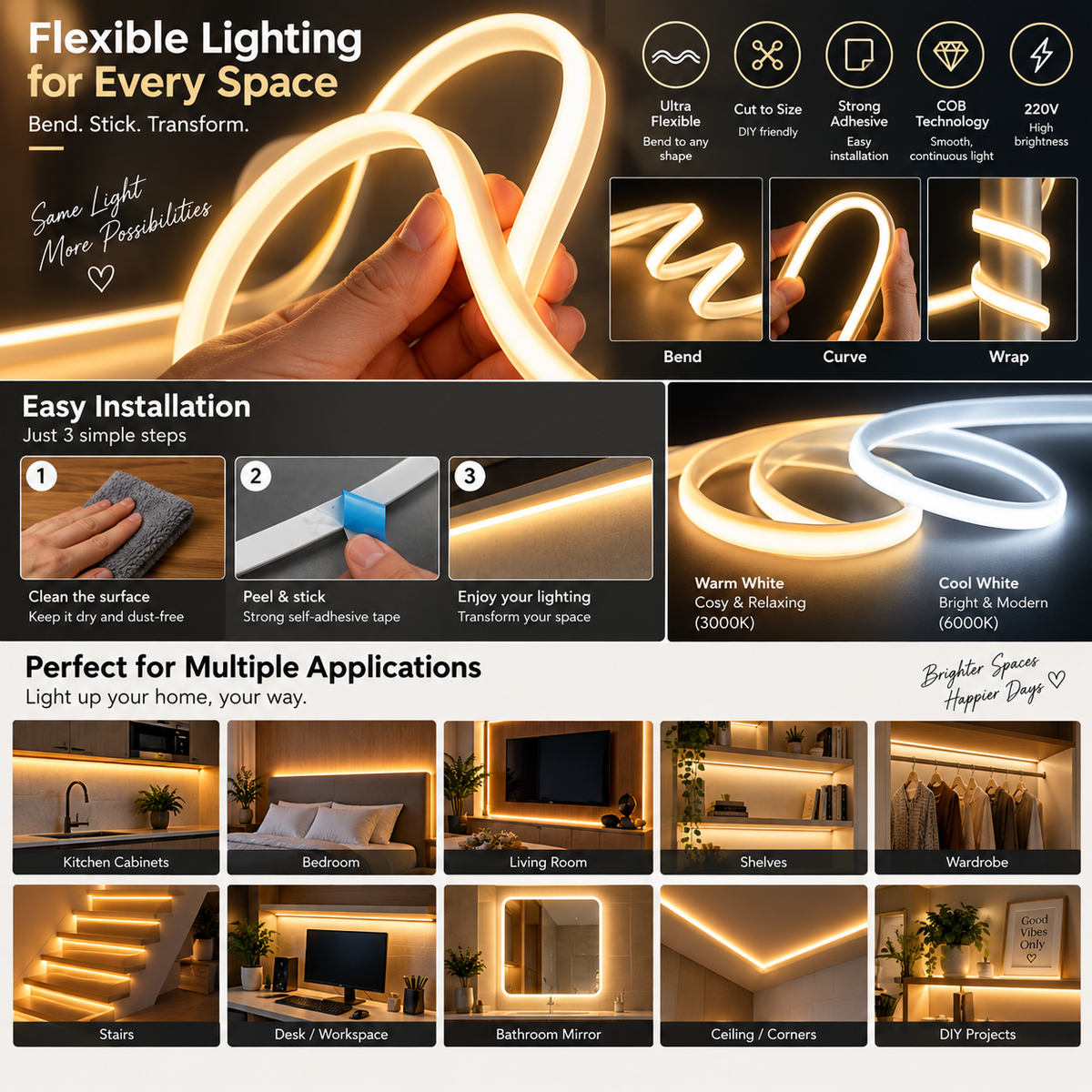 COB LED Strip Light