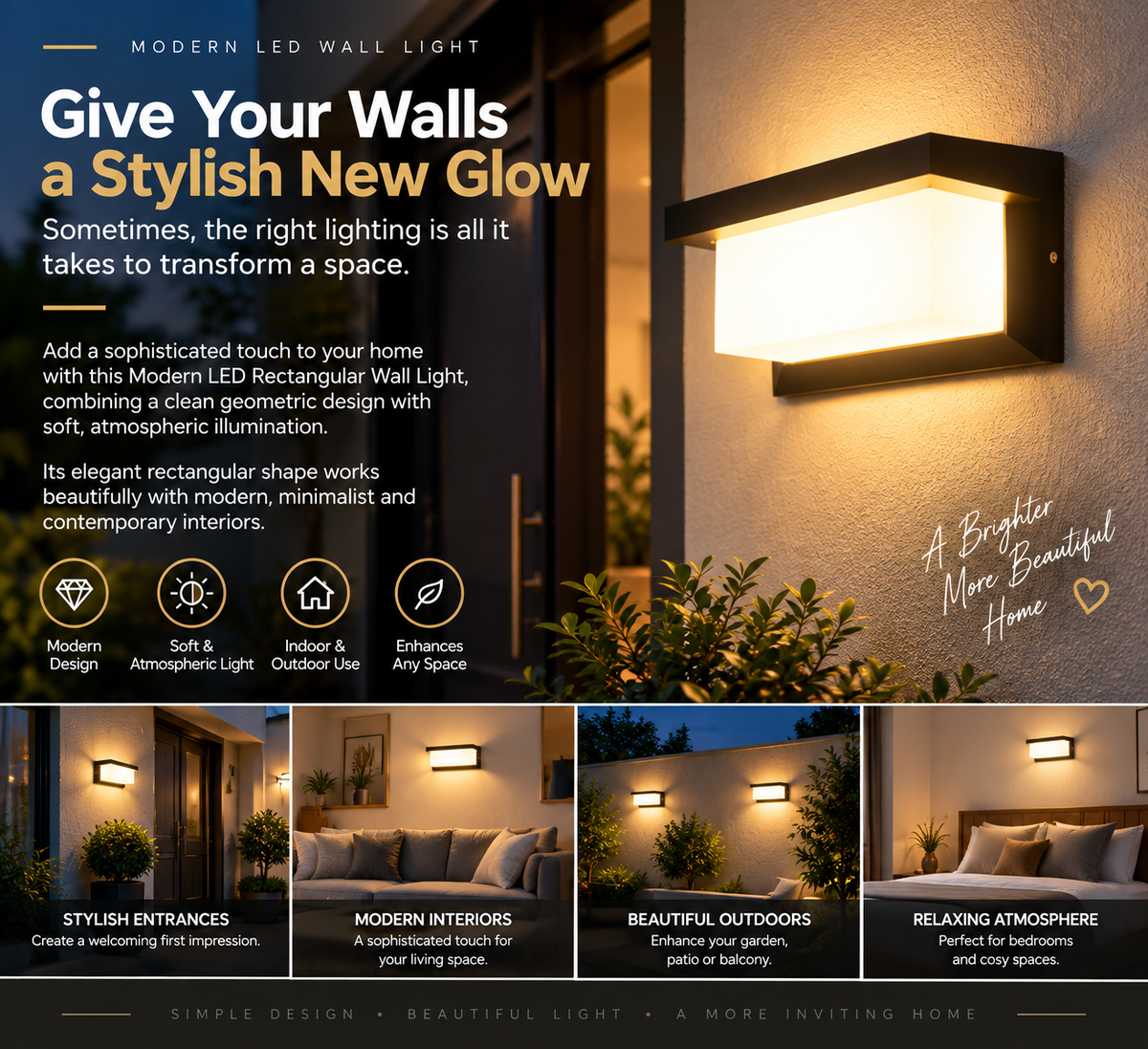 Modern LED Wall Light