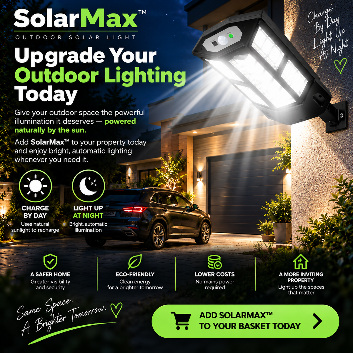 SolarMax™ 15000LM Solar Security Light