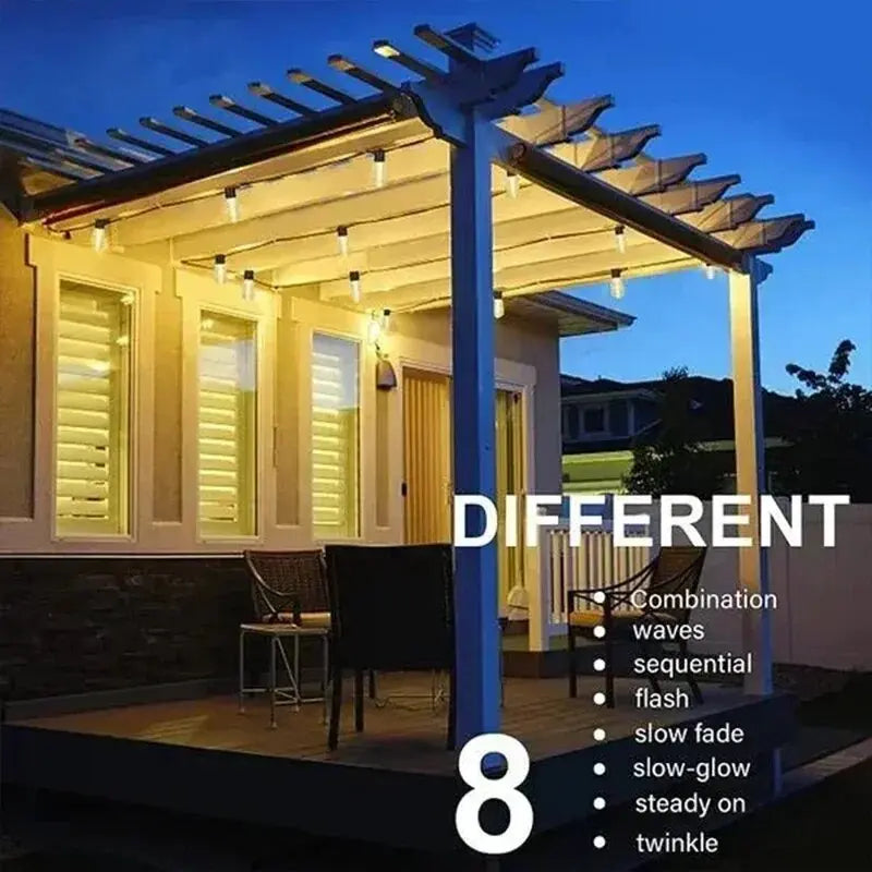 1PC Solar Bulbs String Lights,Outdoor Waterproof Garden Lamps,Garden,Terrace,Balcony,Camping,Party Retro Decoration  Fairy Lamps