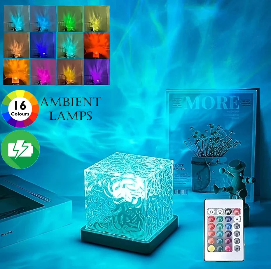 RGB Water Ripple Mood Lamp