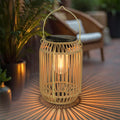 Solar Rattan Lantern