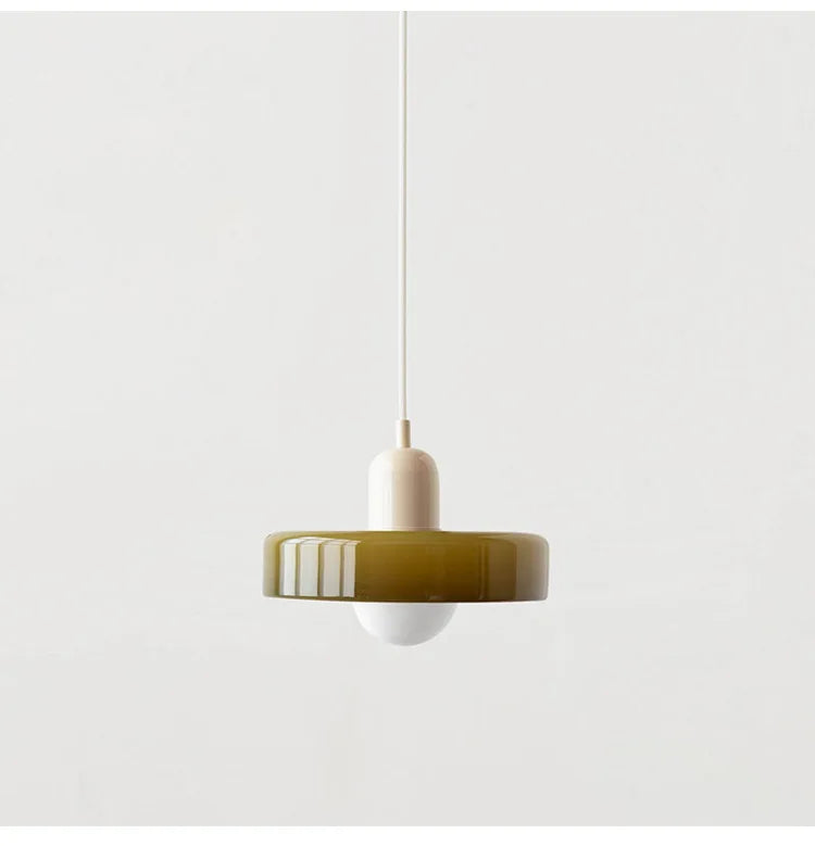 Nordic Glass Bauhaus Dining Room Chandelier Living Room Bedroom Bar Retro Coffee Shop Decoration Chandelier Lighting Fixtures
