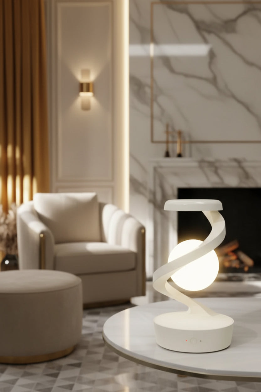 RGB Spiral Table Lamp