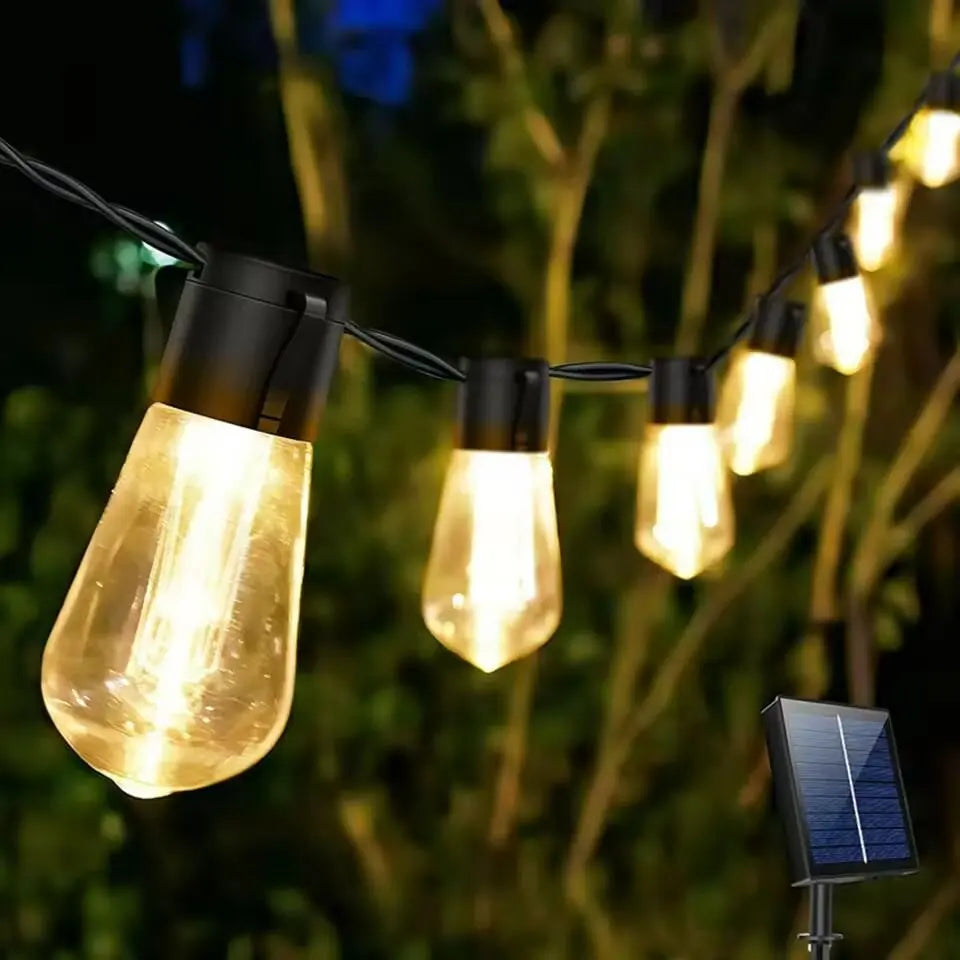 1PC Solar Bulbs String Lights,Outdoor Waterproof Garden Lamps,Garden,Terrace,Balcony,Camping,Party Retro Decoration  Fairy Lamps