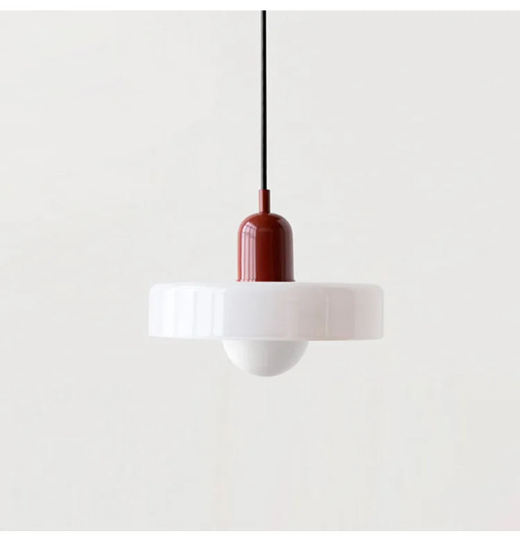 Nordic Glass Bauhaus Dining Room Chandelier Living Room Bedroom Bar Retro Coffee Shop Decoration Chandelier Lighting Fixtures